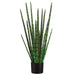 33" Sansevieria Snake Grass Artificial Plant w/Pot - LZG723-GR