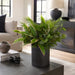 25"Hx26"W Mixed Greenery Artificial Plant w/Tin Planter -2 Tone Green - MP8009-GR/TT