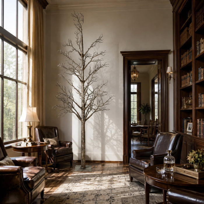 11' Artificial Twig Tree w/Stand -Brown - A183170