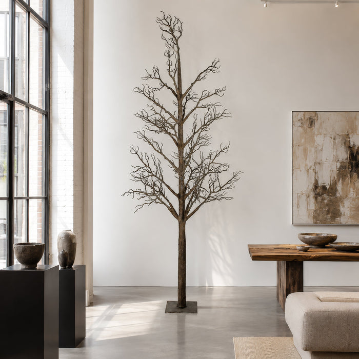 11' Artificial Twig Tree w/Stand -Brown - A183170