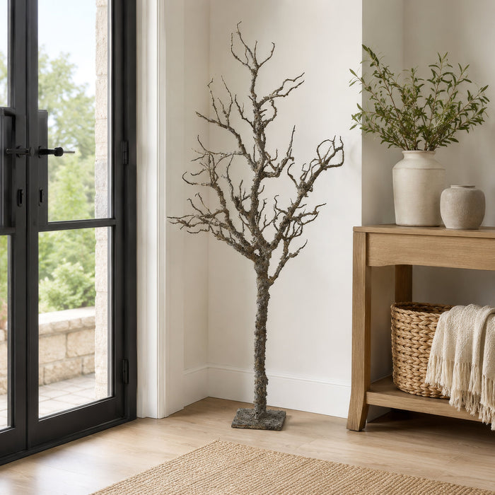 4' Artificial Twig Tree w/Stand -Brown - A195390