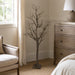 4' Artificial Twig Tree w/Stand -Brown - A195390