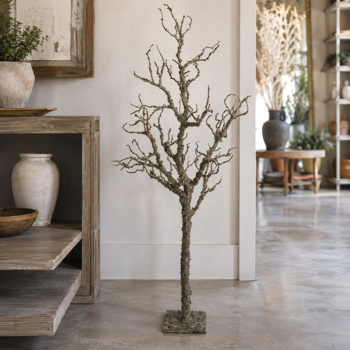 4' Artificial Twig Tree w/Stand -Brown - A195390