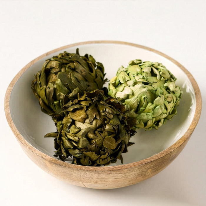 4.3" Preserved Artichoke Ball -Green (Pack of 18) - APS290-GR