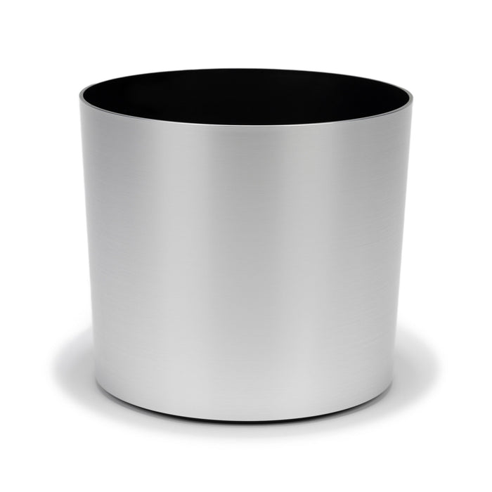 6"Hx7"W to 7"Hx12"W Vista Metallic Tabletop Round Planter