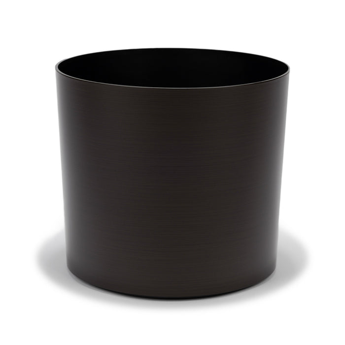 10"Hx10.5"W to 18"Hx20"W Vista Metallic Floor Round Planter