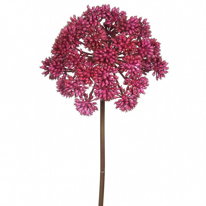 38.5" Artificial Garden Angelica Flower Stem -Purple (Pack of 6) - FSA339-PU