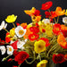 23.5" Silk Poppy Flower Spray -Yellow (Pack of 12) - FSP304-YE