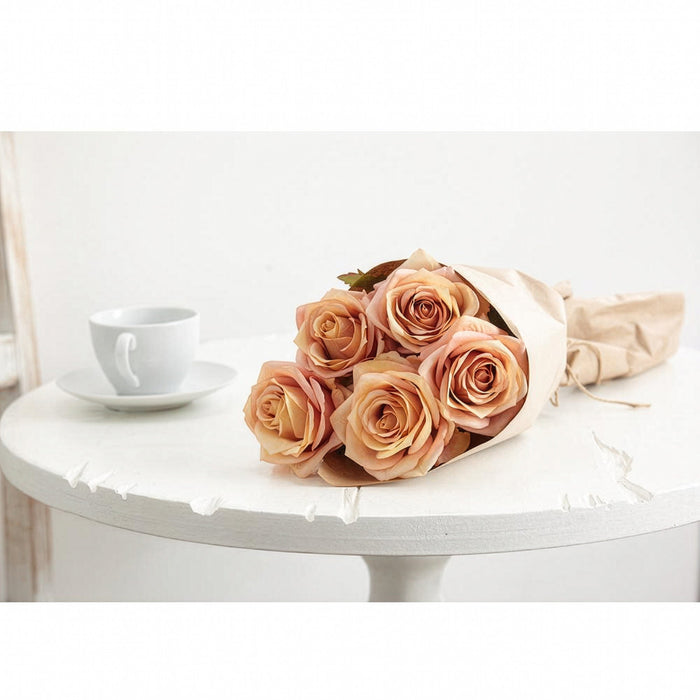 21.5" Silk Rose Flower Spray -Pink/Mauve (Pack of 12) - FSR729-PK/MV