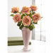 21.5" Silk Rose Flower Spray -Pink/Mauve (Pack of 12) - FSR729-PK/MV