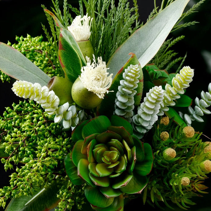 12" Artificial Sedum Flower Spray Pick -Green (Pack of 24) - FSS012-GR