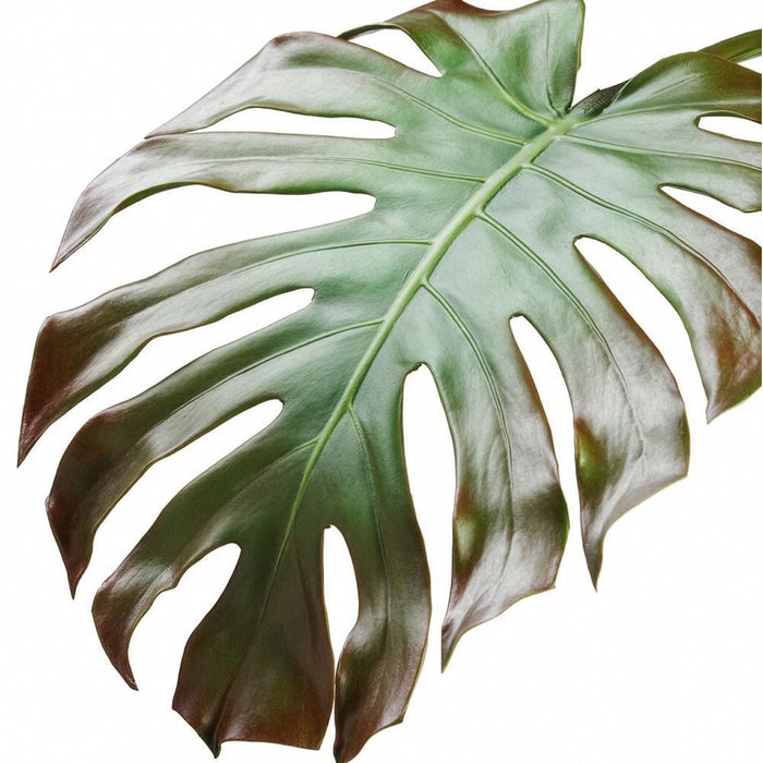 41" Silk Split Philodendron Monstera Leaf Stem -Green/Brown (Pack of 12) - HSM009-GR/BR