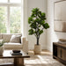 5'9" EVA Fiddle Leaf Fig Artificial Tree w/Pot -Green (Pack of 2) - LPF410-GR