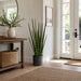 33" Sansevieria Snake Grass Artificial Plant w/Pot -Green (Pack of 2) - LPG723-GR