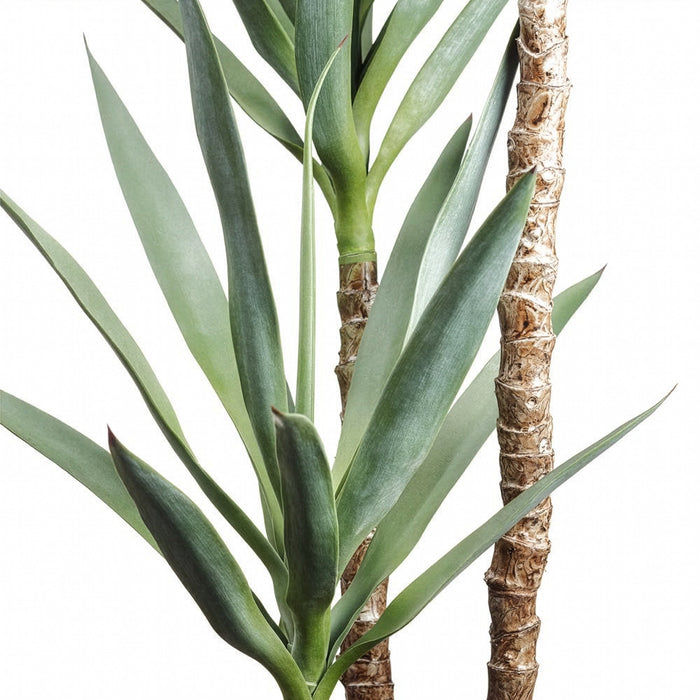 4'11" Silk Yucca Tree w/Pot -Green (Pack of 2) - LPY461-GR