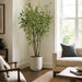 7'6" Silk Eucalyptus Tree w/Pot -Green - LTB031-GR