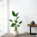 5' Bird Of Paradise Silk Palm Tree w/Pot -Green (Pack of 2) - LTB605-GR