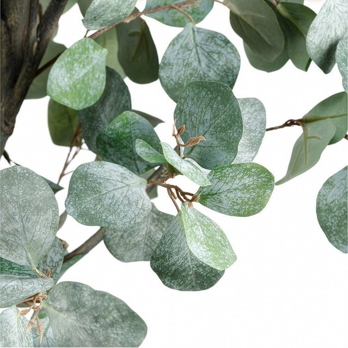5' Silk Eucalyptus Tree w/Magnesium Oxide Pot -Green - LTE970-GR
