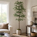 7' Shady Lady Olive Silk Tree w/Pot -Green - LTP932-GR