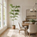 8' Shady Lady Olive Silk Tree w/Pot -Green - LTP934-GR