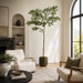 9' Shady Lady Olive Silk Tree V2 w/Pot -Green - LTP936-GR