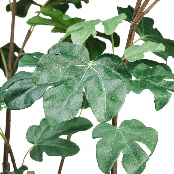 4' Fig Silk Tree w/Clay Pot -Green - LVF148-GR