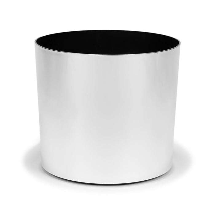 6"Hx7"W to 7"Hx12"W Vista Metallic Tabletop Round Planter