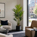 6'4" Silk Kentia Palm Tree w/Pot -Green - SAFB185TC