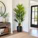 6'4" Silk Kentia Palm Tree w/Pot -Green - SAFB185TC