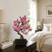 20"Hx12"W Silk Cherry Blossom Flowering Bonsai Tree w/Planter -Pink - SAFDYPA03-5PK
