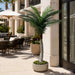 6'10" Outdoor UV-Proof Artificial Phoenix Palm Tree w/Pot -Green - SAFEV61219