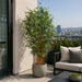 6' Outdoor UV-Proof Artificial Bamboo Tree w/Pot -Green - SAFTCF78
