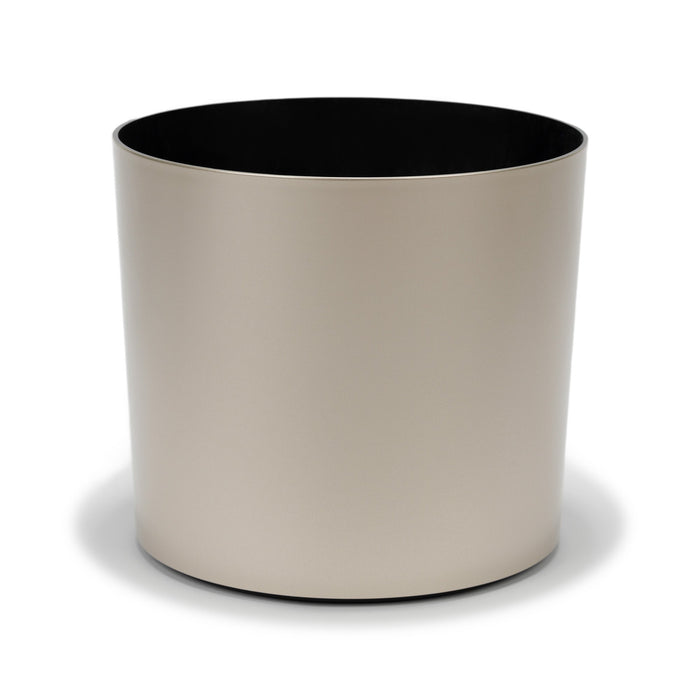 10"Hx10.5"W to 18"Hx20"W Vista Metallic Floor Round Planter