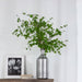 59"Hx46"W Chestnut Leaf Branch Artificial Arrangement w/Bottle Vase -Green - WF0773-GR