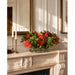 17"Hx21"W Rose & Dahlia Silk Flower Arrangement -Red/Green - WF9151-RE/GR