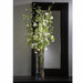 71" Silk Blossom Flower & Berry Arrangement w/Glass Vase -White/Pink - WF9322-WH/PK