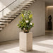42"Hx30"W Artificial Heliconia & Protea Flower Arrangement w/Planter -Green/Cream - WF9406-GR/CR