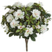 15" Silk Azalea Flower Bush -White (Pack of 6) - P0261