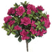 15" Silk Azalea Flower Bush -Fuchsia/Beauty (Pack of 6) - P0262