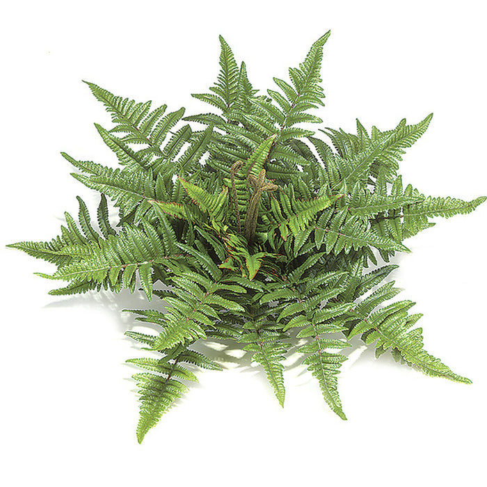 14" Forest Fern Artificial Plant -37 Leaves -Green (pack of 12) - P0280