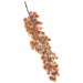 72" Hanging Silk Japanese Maple Leaf Branch Stem -Rust/Brown (pack of 4) - P130375