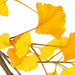 72" Hanging Silk Ginkgo Leaf Branch Stem -Yellow (Pack of 4) - P130415