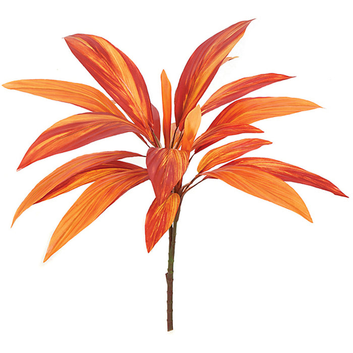 30" Cordyline Artificial Plant -Orange/Red (Pack of 12) - P-140125