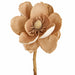 30" Burlap Artificial Magnolia Flower Stem -Brown/Beige (Pack of 6) - P-140246