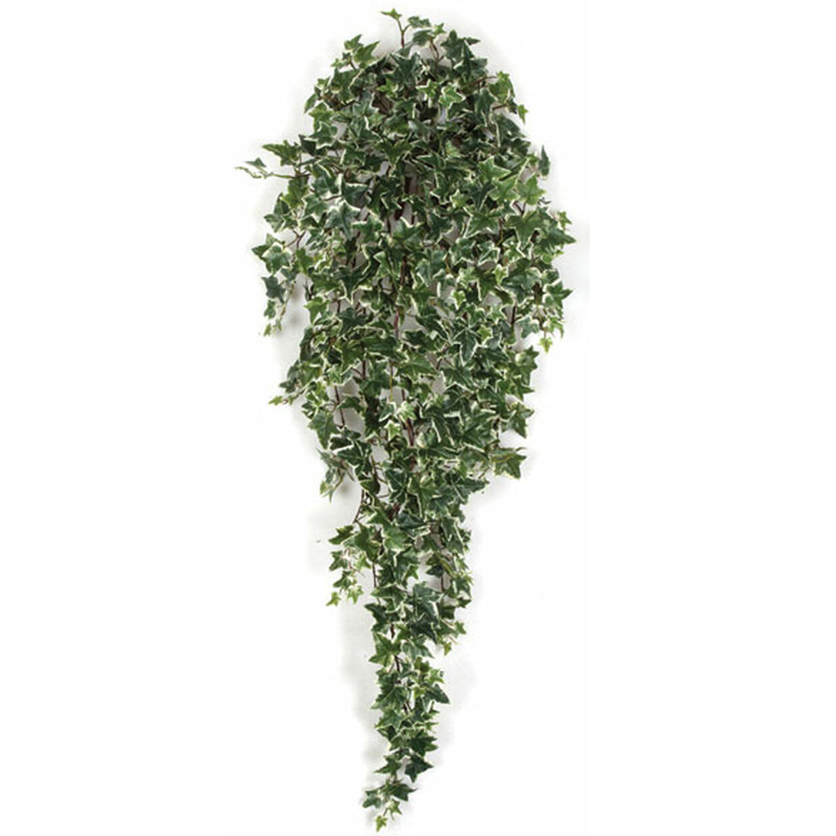 48" Hanging Sage Ivy Silk Plant Green/White Ivy & Hanging Plants