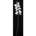 31" Silk Phalaenopsis Orchid Flower Stem -White (pack of 12) - P160390
