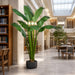 7' Silk Bird Of Paradise Plant w/Pot -Green - P160750
