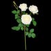 20" Rose Silk Flower Stem -White (Pack of 12) - P-180902