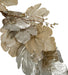 6' Glittered, Metallic & Velvet Artificial Fig Garland With Sequin Twigs -Champagne (Pack of 2) - P-180990