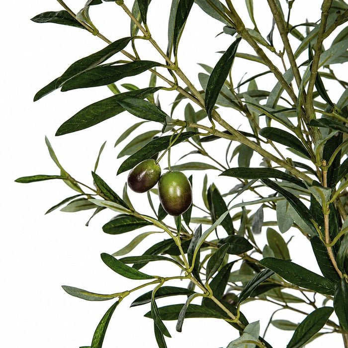 7'6" Silk Olive Tree With Olives w/Pot -Green - P181740